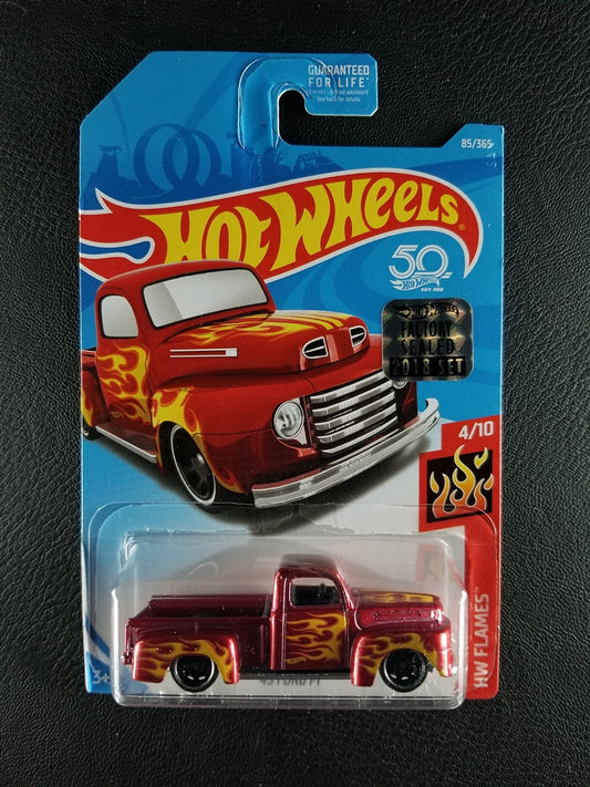 Hot Wheels - '49 Ford F1 (Red) [Factory Sealed 2018 Set]