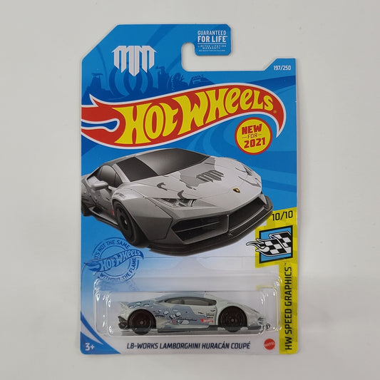 Hot Wheels - LB-WORKS Lamborghini Huracán Coupé (Light Gray)