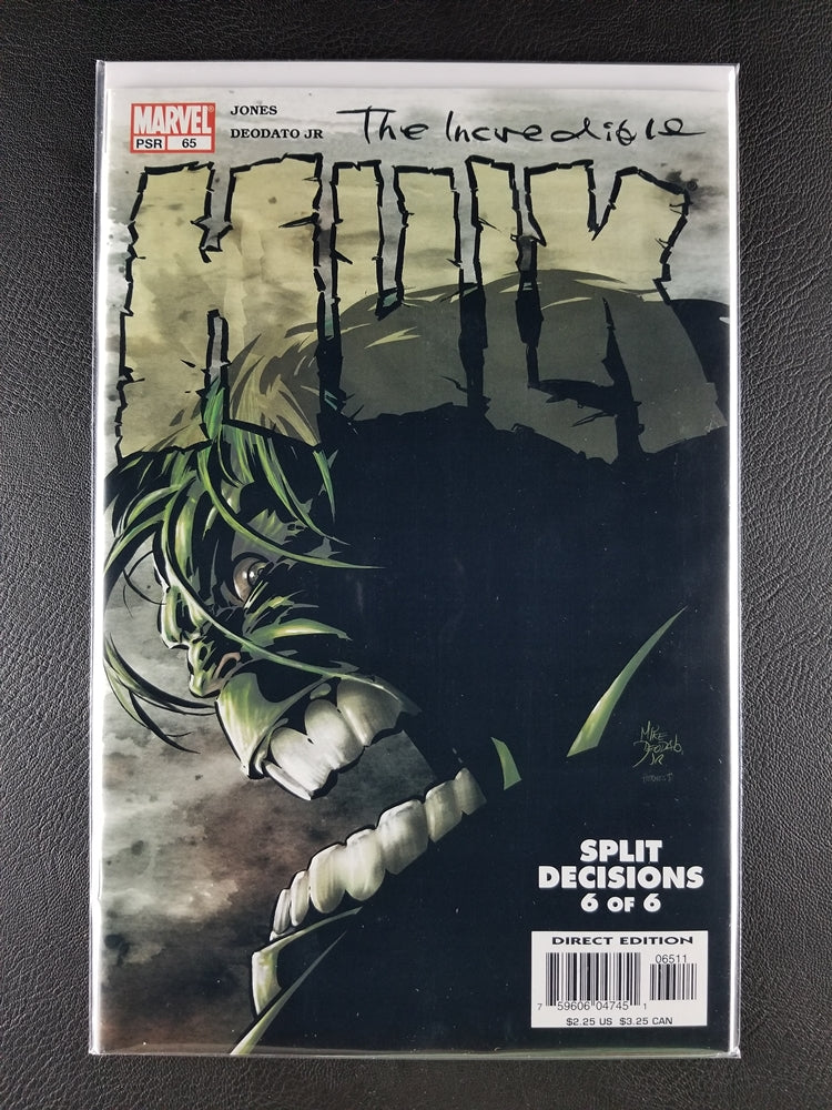 The Incredible Hulk [2nd Series] #65 (Marvel, March 2004)