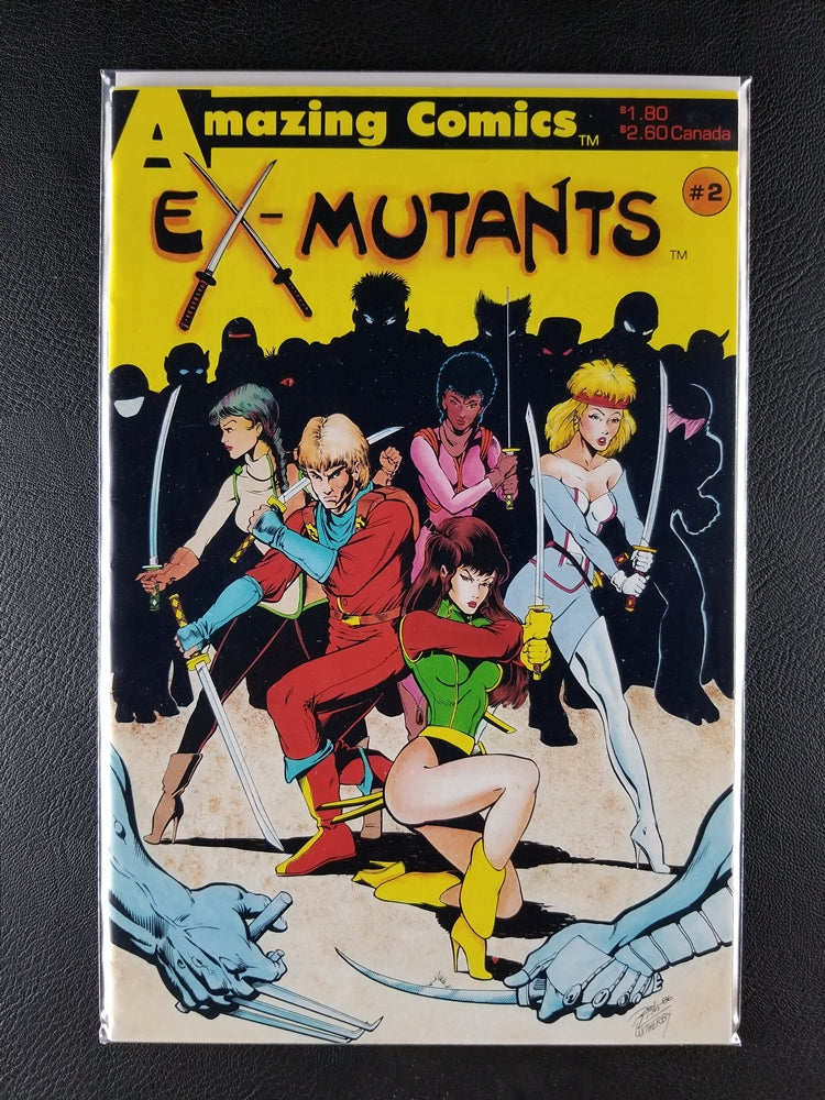 Ex-Mutants [1st Series] #2 (Eternity/Amazing/Pied Pip., 1987)