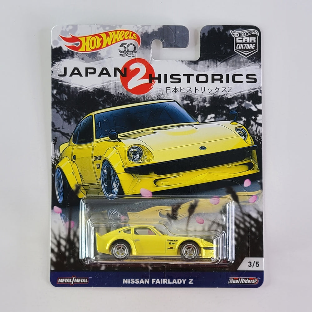 Hot Wheels Premium - Nissan Fairlady Z (Yellow)