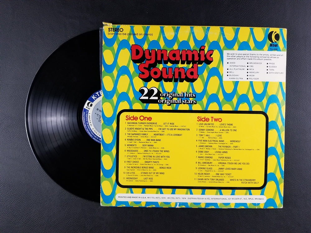 Various - Dynamic Sound (1974, LP)