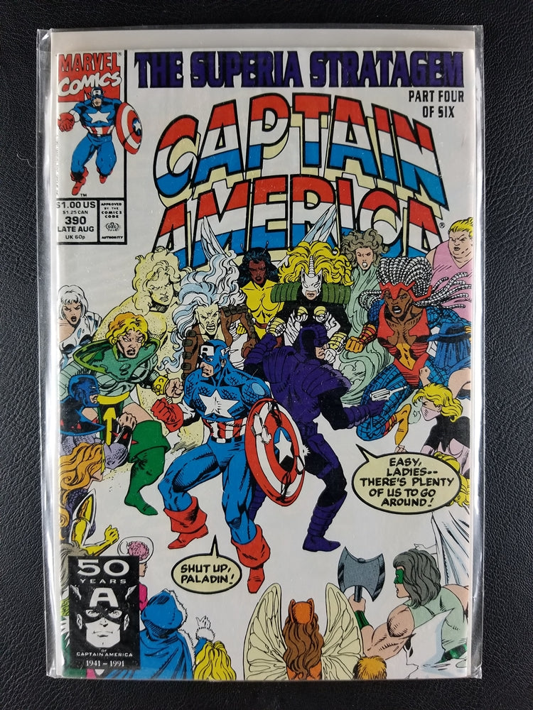 Captain America [1st Series] #390 (Marvel, August 1991)