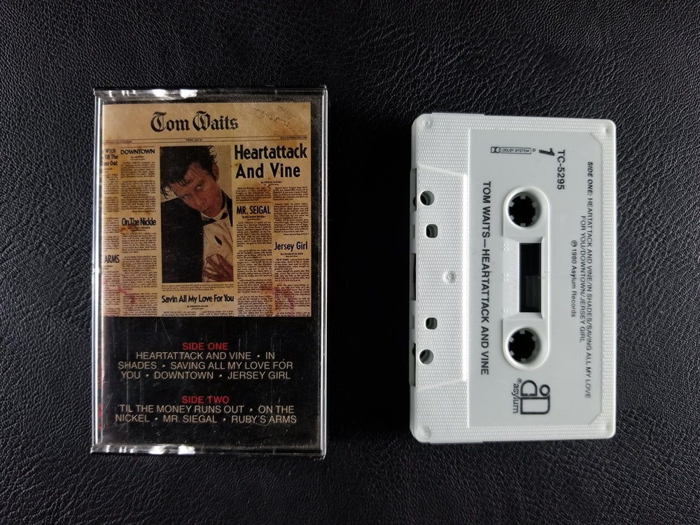 Tom Waits - Heartattack and Vine (1980, Cassette)