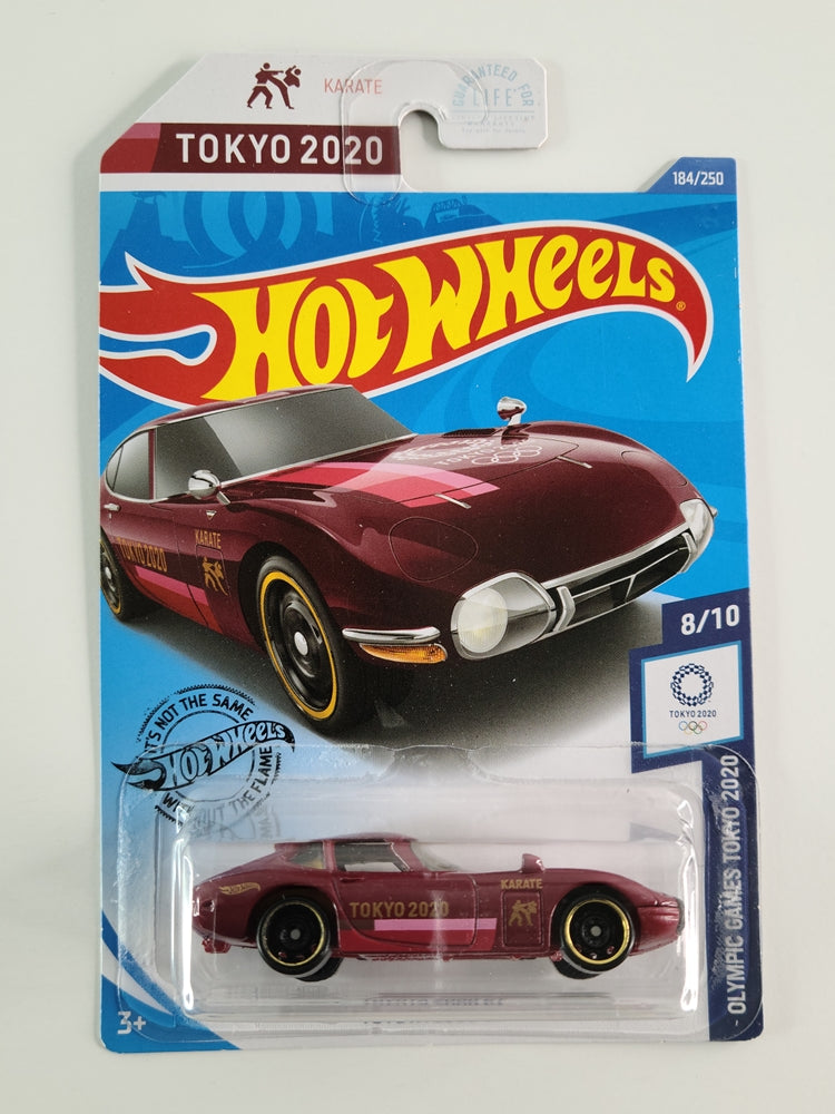 Hot Wheels - Toyota 2000 GT (Burgundy) [Olympic Games Tokyo 2020 Mini Collection - 8/10]