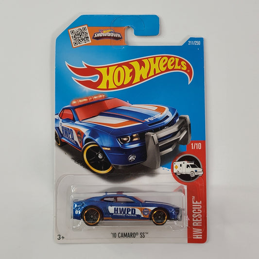 Hot Wheels - '10 Camaro SS (Blue) [HW Rescue Mini Collection (2016) - 1/10]