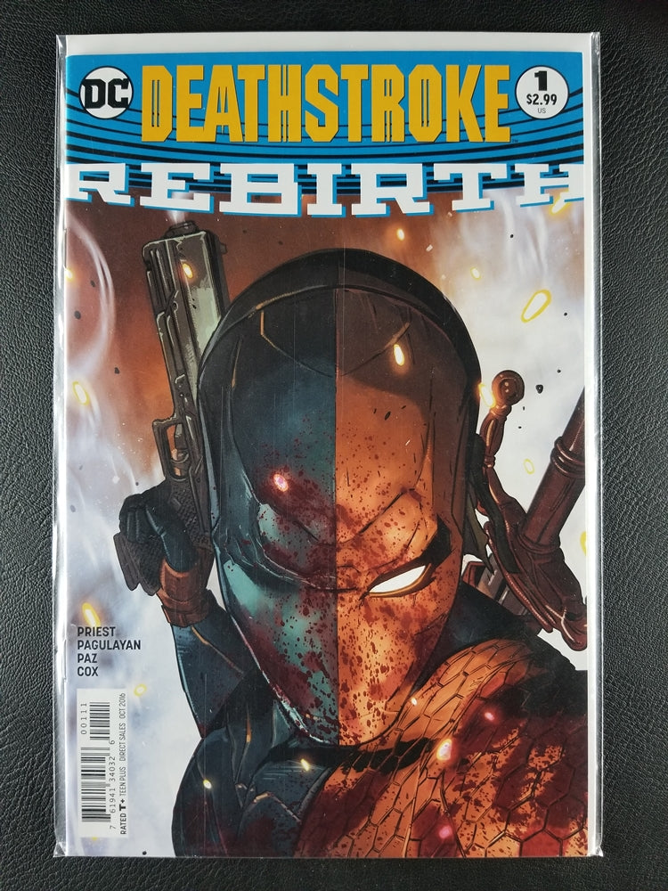 Deathstroke: Rebirth #1A (DC, October 2016)