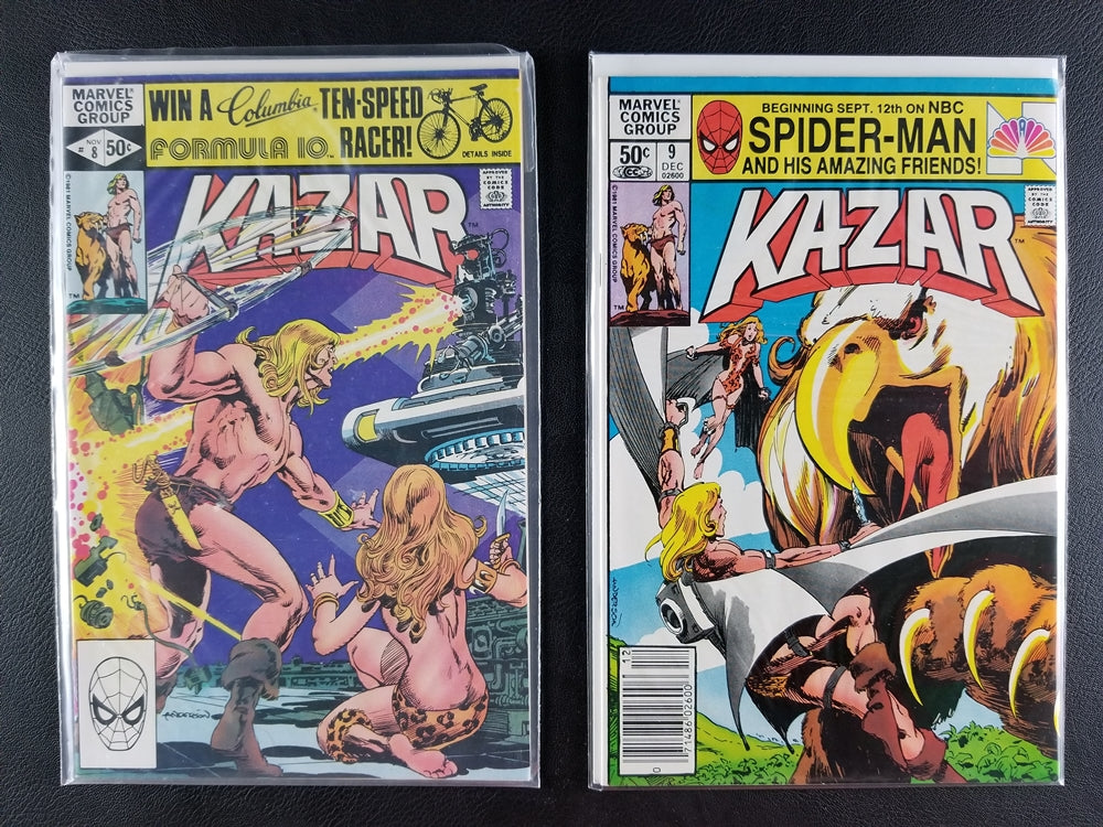 Ka-Zar the Savage #6-10 Set (Marvel, 1981-82)