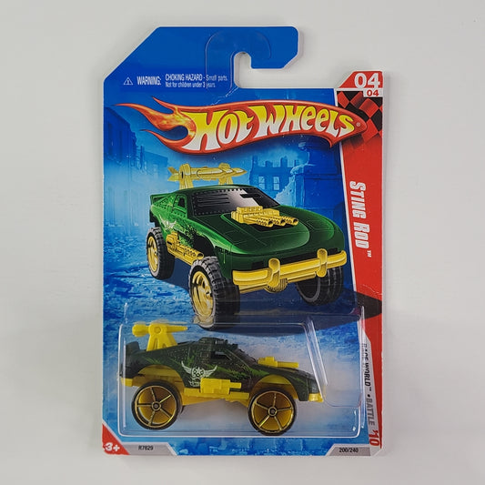 Hot Wheels - Sting Rod (Metallic Green)