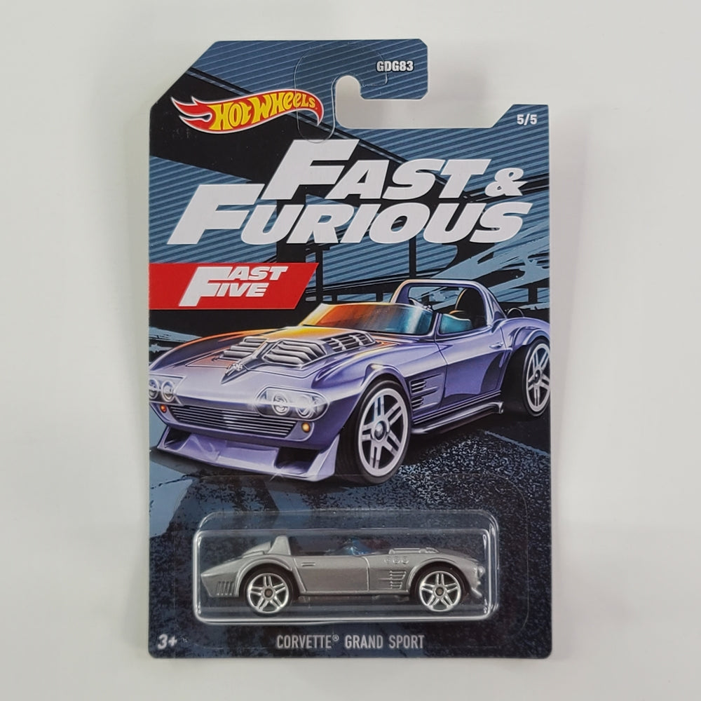 Hot Wheels - Corvette Grand Sport (Silver) [Walmart Exclusive]