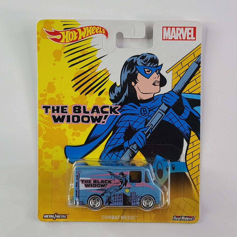 Hot Wheels Premium Real Riders - Combat Medic (Cornflower Blue)