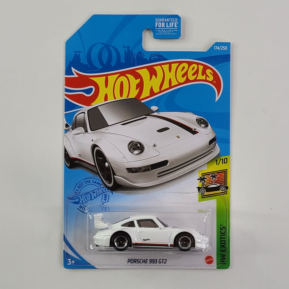 Hot Wheels - Porsche 993 GT2 (White)