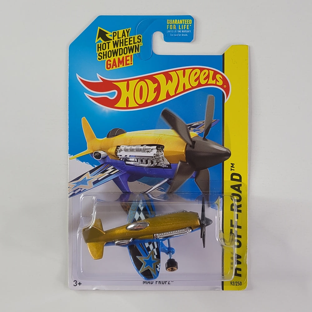 Hot Wheels - Mad Propz (Metalflake Gold)