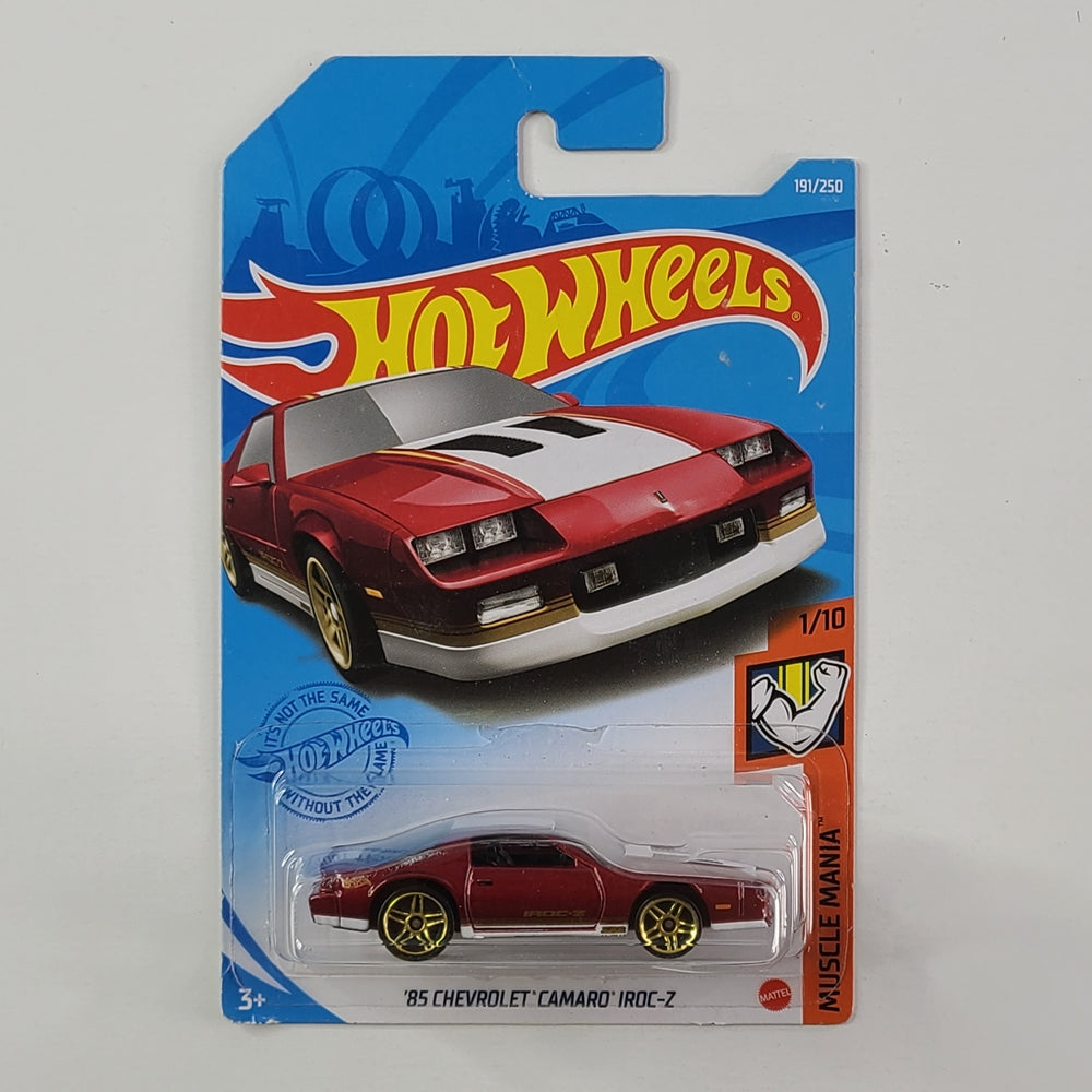 Hot Wheels - '85 Chevrolet Camaro IROC-Z (Metalflake Red)