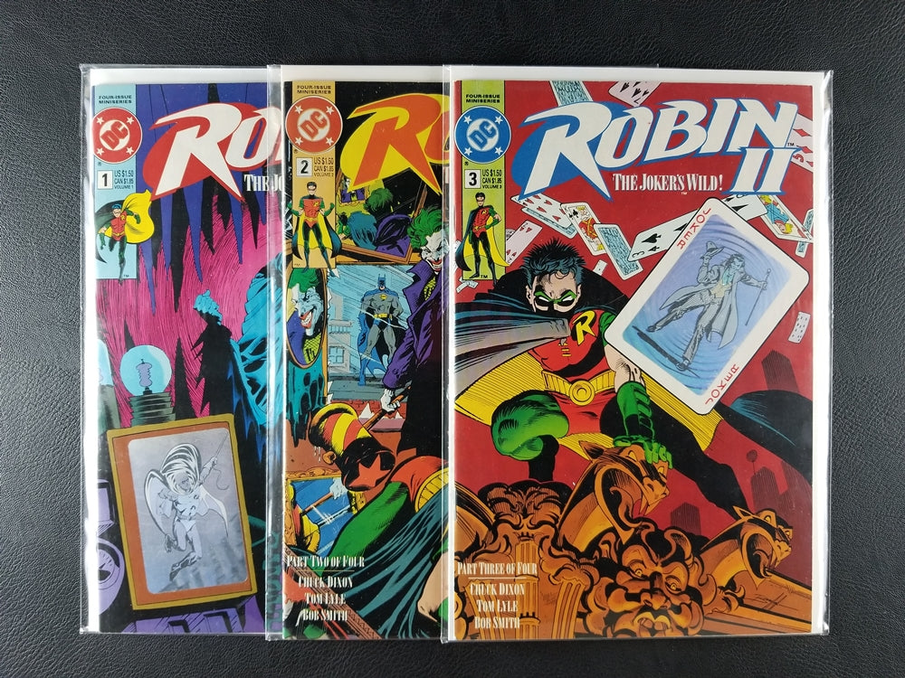 Robin II: The Joker's Wild #1-3 ["B" Covers Set] (DC, 1991)