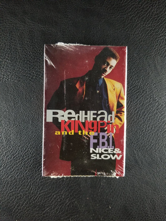 Redhead Kingpin and the F.B.I. - Nice & Slow (1991, Cassette Single) [SEALED]