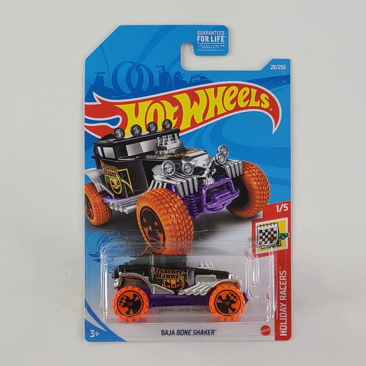 Hot Wheels - Baja Bone Shaker (Black) [Treasure Hunt]