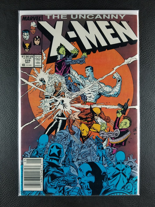 The Uncanny X-Men [1st Series] #229 [Newsstand Edition] (Marvel, May 1988)