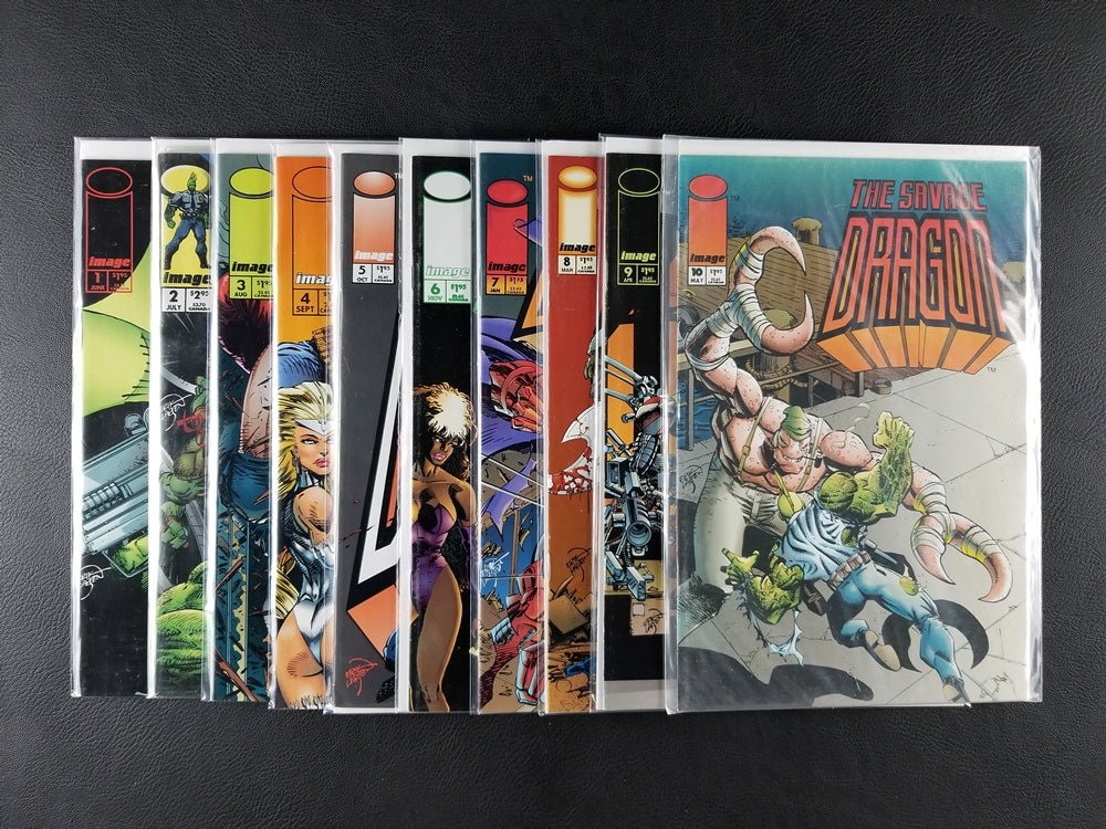 Savage Dragon [2nd Series] #1-21 Set (Image, 1993-95)