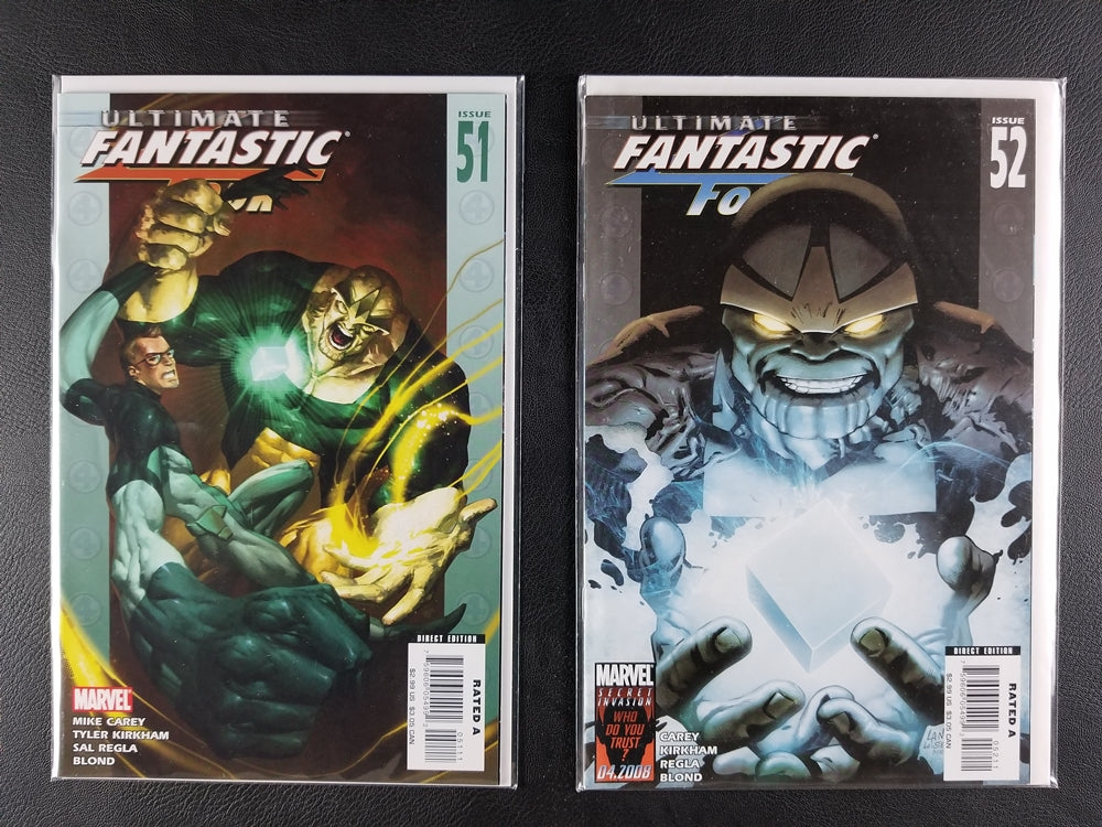 Ultimate Fantastic Four #51-60 Set (Marvel, 2008-09)