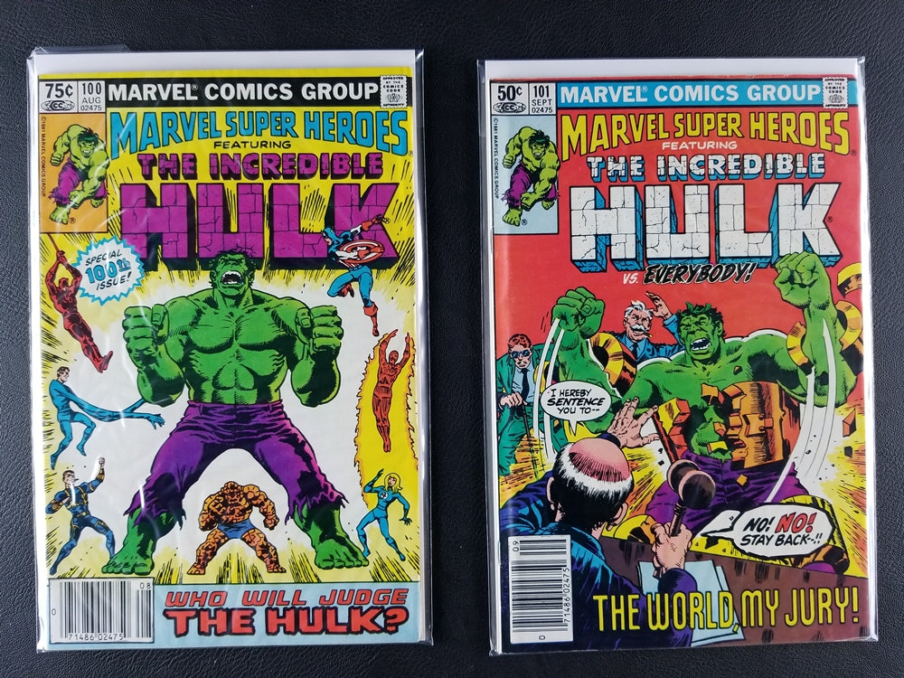 Marvel Super Heroes #100-103 Set (Marvel, 1981)