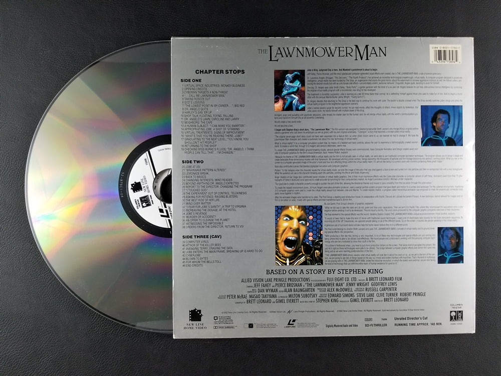 The Lawnmower Man [Unrated Director's Cut] (1992, Laserdisc)