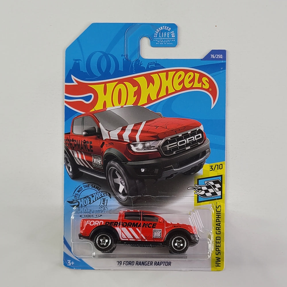 Hot Wheels - '19 Ford Ranger Raptor (Red)