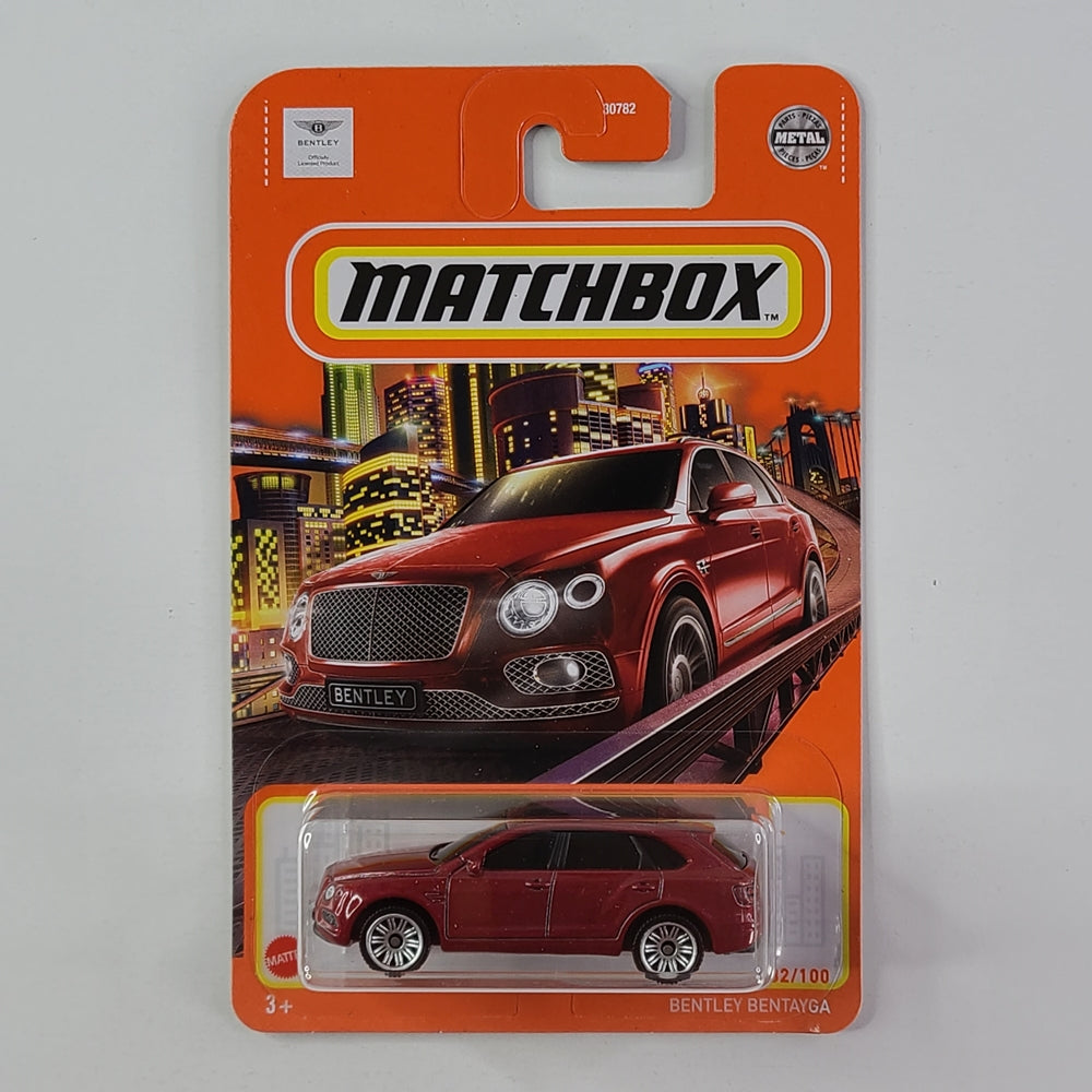 Matchbox - Bentley Bentayga (Metalflake Red)