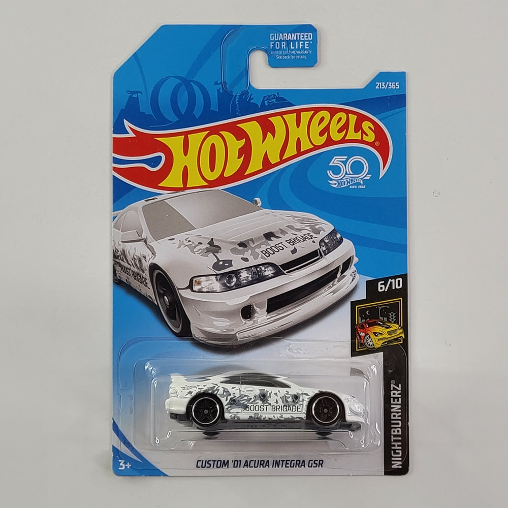 Hot Wheels - Custom '01 Acura Integra GSR (White)