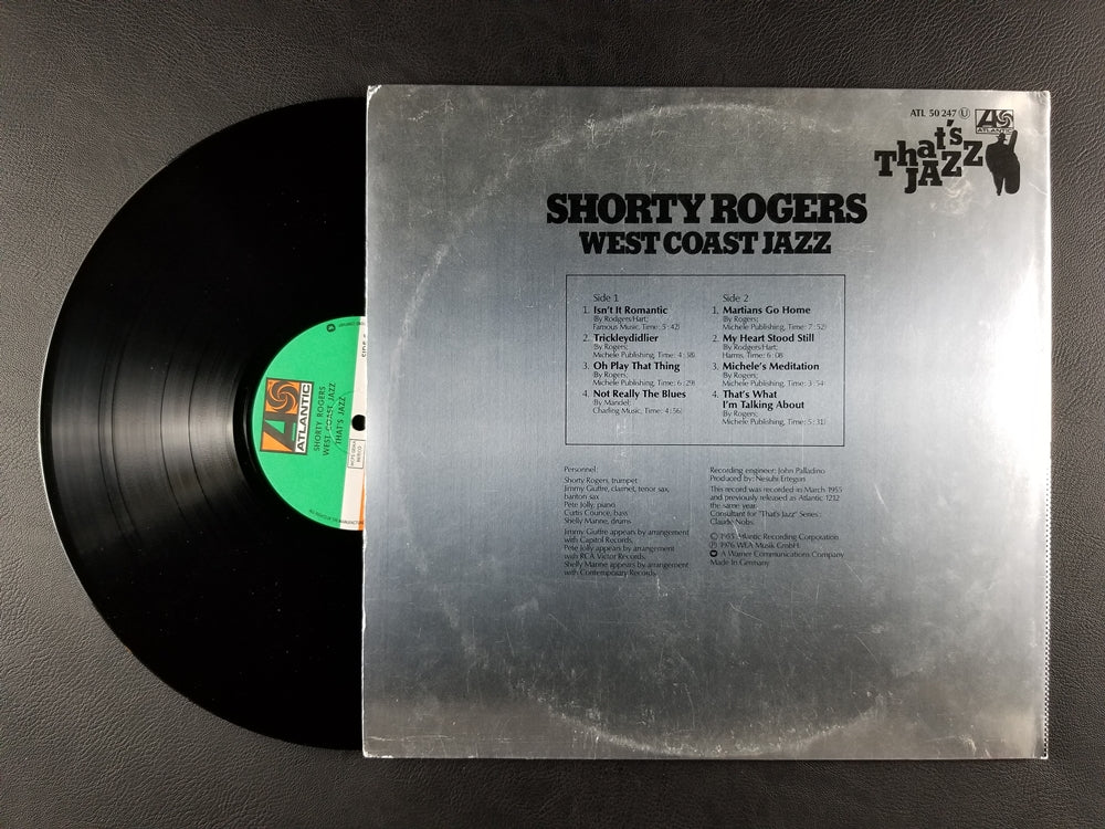 Shorty Rogers and His Giants - West Coast Jazz (1976, LP)