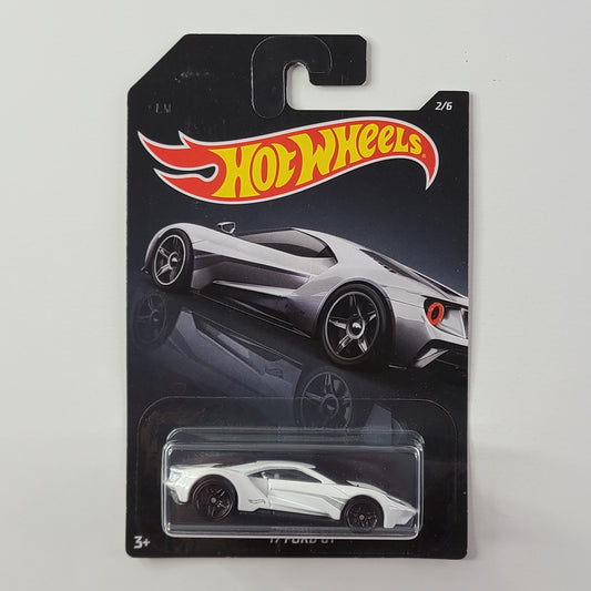 Hot Wheels - '17 Ford GT (White) [Wal-Mart Exclusive]