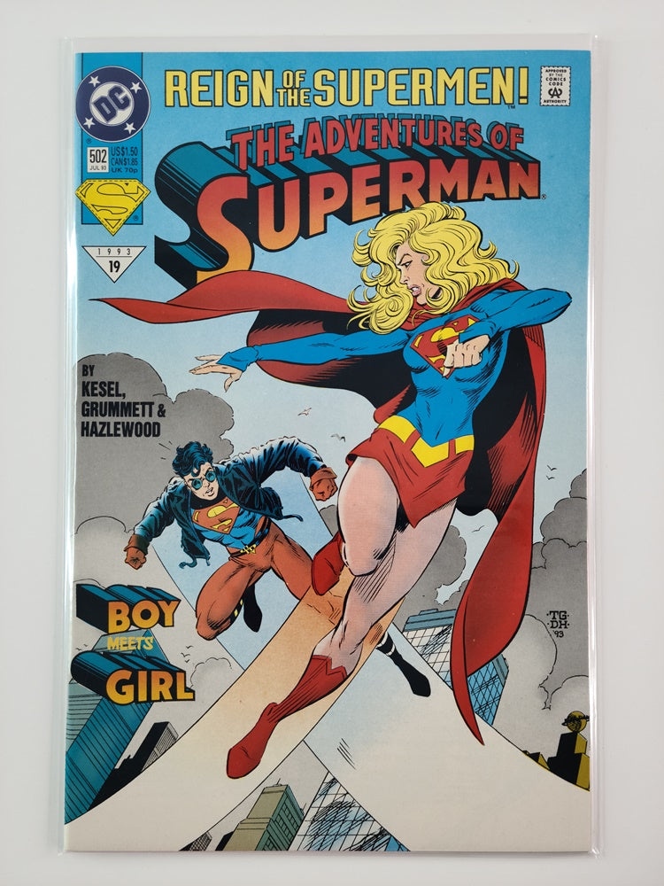 The Adventures of Superman [1987] #502 (DC, July 1993)