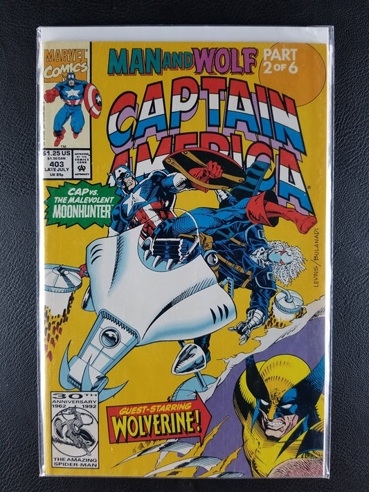 Captain America [1st Series] #403 (Marvel, July 1992)