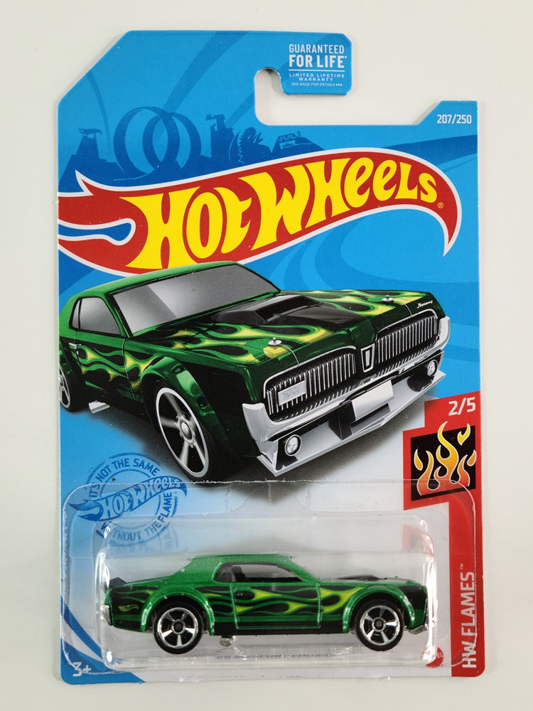 Hot Wheels - '68 Mercury Cougar (Metalflake Green)