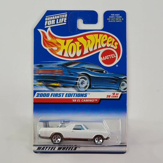 Hot Wheels - '68 El Camino (Metalflake Pearl White)