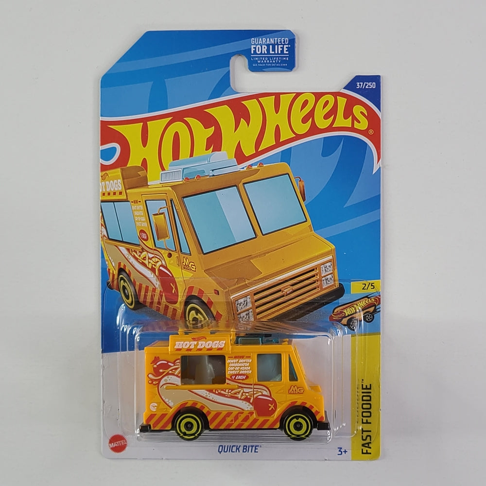 Hot Wheels - Quick Bite (Orange) [Treasure Hunt]