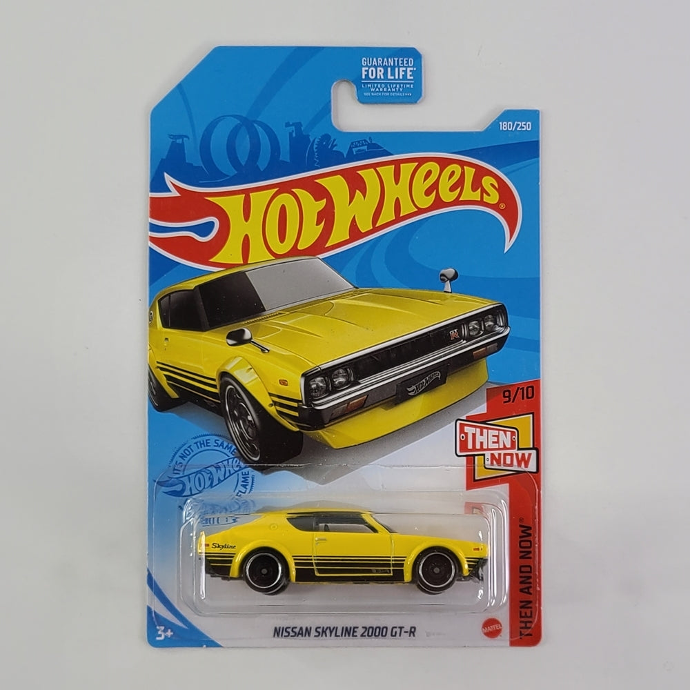 Hot Wheels - Nissan Skyline 2000 GT-R (Yellow)