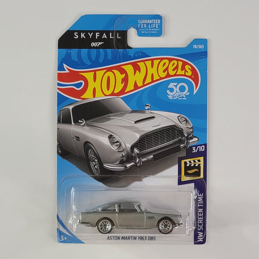 Hot Wheels - Aston Martin 1963 DB5 (Silver)