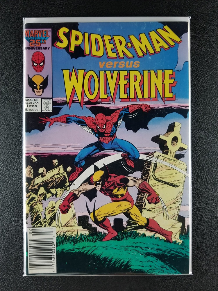 Spider-Man vs. Wolverine [1st Edition] #1 (Marvel, February 1987)