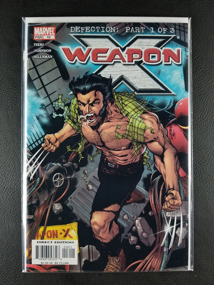 Weapon X [2nd Series] #16 (Marvel, January 2004)