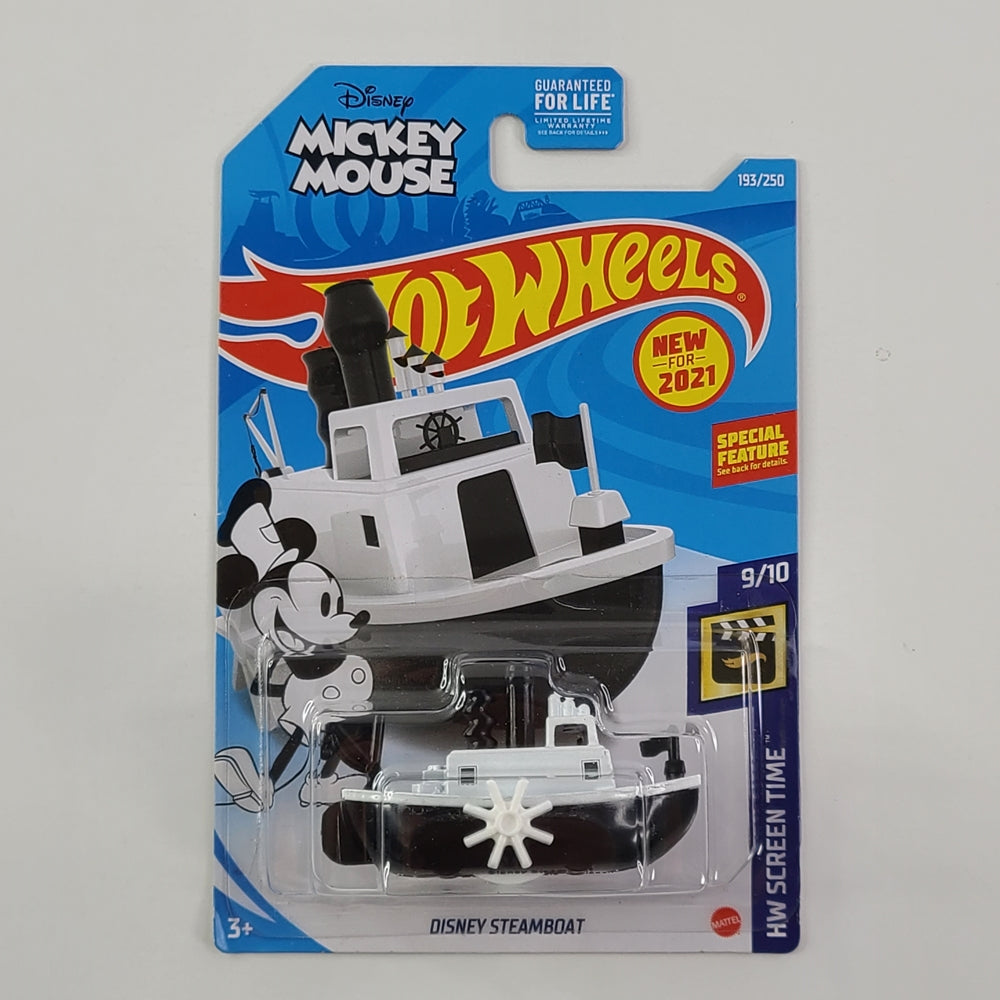 Hot Wheels - Disney Steamboat (White)