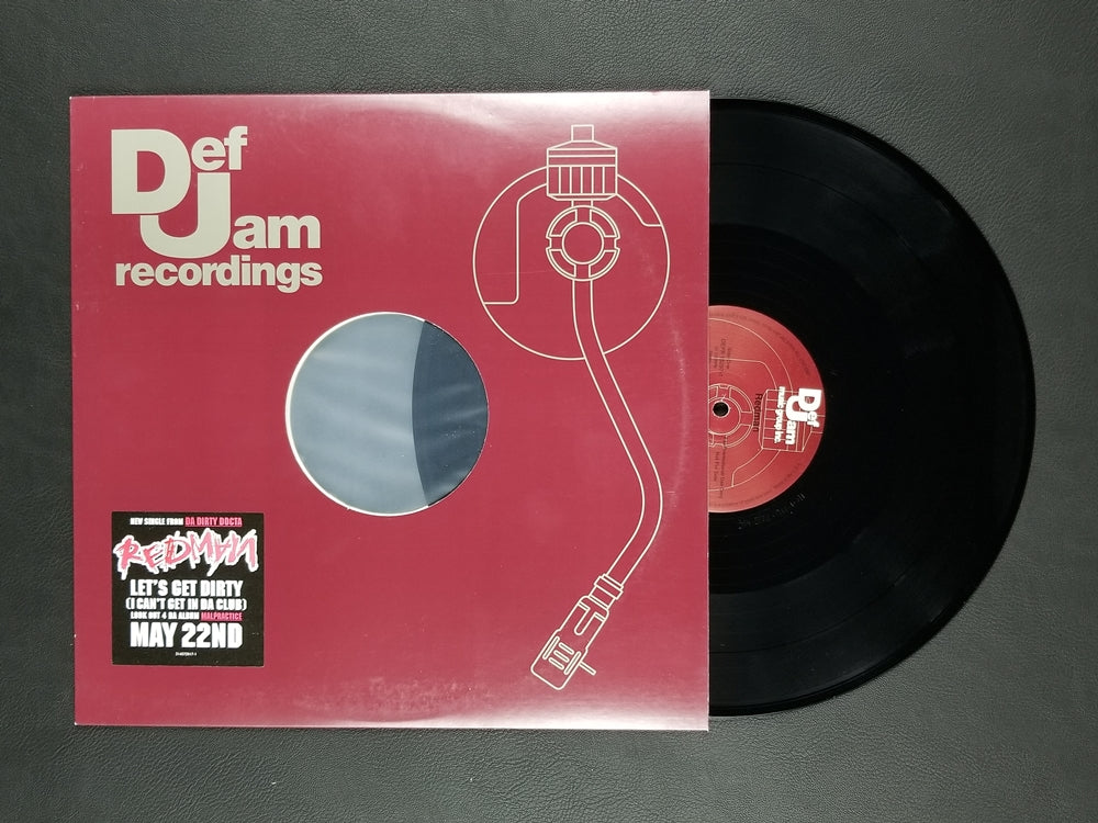 Redman - Let's Get Dirty (I Can't Get In Da Club) (2001, 12'' Single) [Promo]