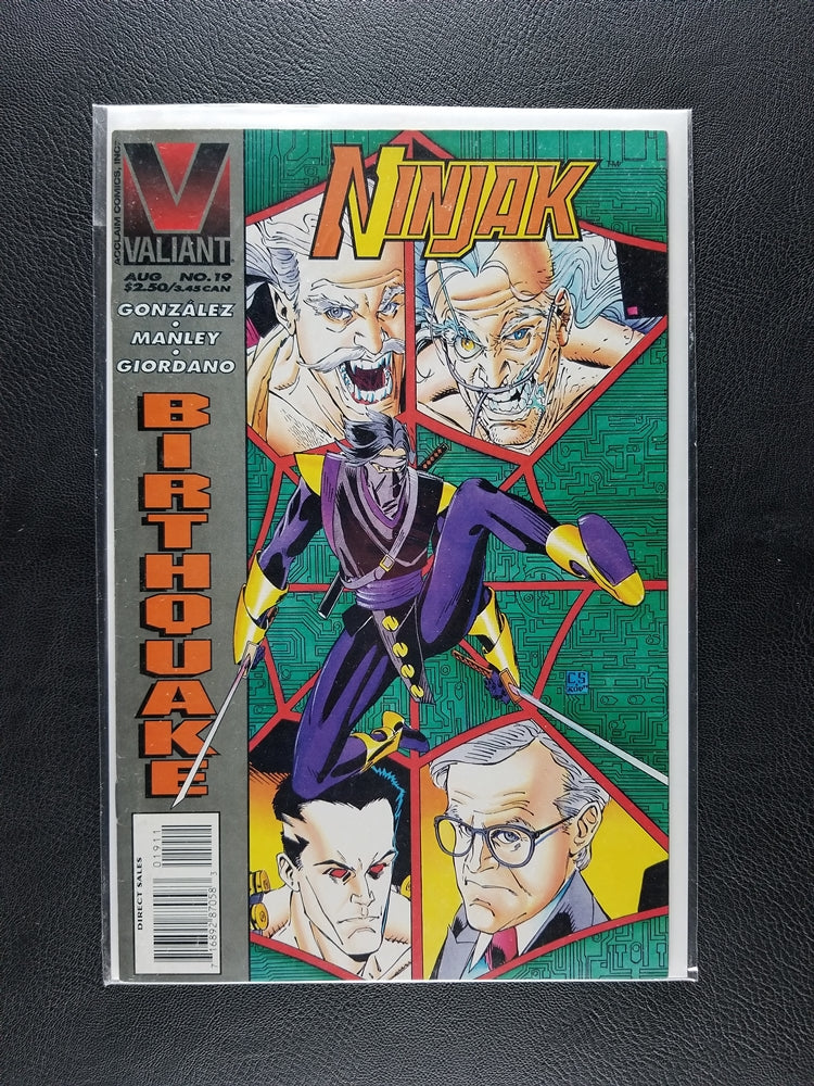 Ninjak [1st Series] #19 (Valiant, August 1995)