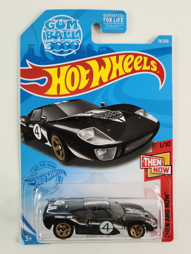 Hot Wheels - Ford GT-40 (Metalflake Gloss Black)