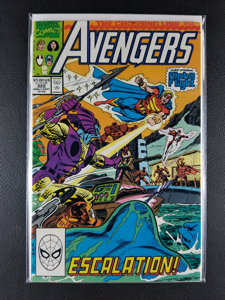 The Avengers [1st Series] #322 (Marvel, September 1990)