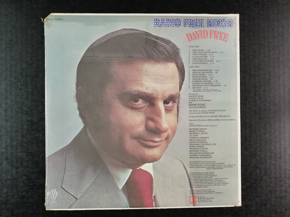 David Fyre - Radio Free Nixon (1971, LP)