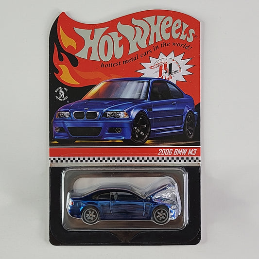 Hot Wheels - 2006 BMW M3 (Spectraflame Otto Blue) [2022 RLC Exclusive - 22672/30000]