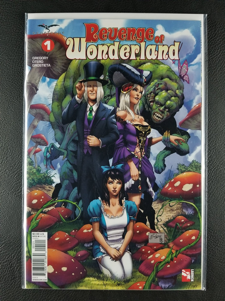 Revenge of Wonderland #1B (Zenescope Entertainment, July 2018)