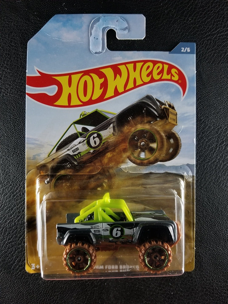 Hot Wheels - Custom Ford Bronco (Gray) [2/6 - 2019 HW Off-Road Trucks]