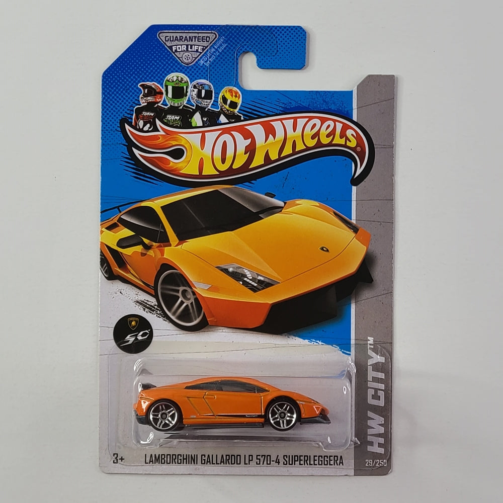 Hot Wheels - Lamborghini Gallardo LP 570-4 Superleggera (Metalflake Orange)